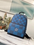 Louis Vuitton Campus Backpack Damier Graphite Canvas in Navy - Bags N50008