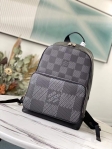 Louis Vuitton Campus Backpack Damier Graphite Canvas in Black - Bags N50009