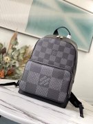 Louis Vuitton Campus Backpack Damier Graphite Canvas in Black - Bags N50009
