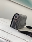 Louis Vuitton Studio Messenger Damier Graphite Canvas Black Men Bags N50013