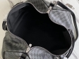 Louis Vuitton Keepall Bandouliere 50 Damier Graphite Canvas in Black - Travel N50016