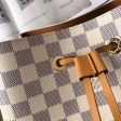Louis Vuitton Damier Azur NéoNoé Bucket Women Bag Tote N40152