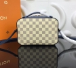 Louis Vuitton Damier Azur Canvas Saintonge Handbag N40155 Bleuet Blue