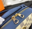 Louis Vuitton Damier Azur Canvas Saintonge Handbag N40155 Bleuet Blue