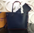 Louis Vuitton Epi Leather Neverfull MM tote M40932 Dark Blue
