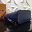 Louis Vuitton Epi Leather Neverfull MM tote M40932 Dark Blue