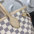 Louis Vuitton Damier Azur Canvas Neverfull PM tote M41362 Pink