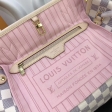 Louis Vuitton Damier Azur Canvas Neverfull PM tote M41362 Pink