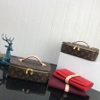 Louis Vuitton Monogram Canvas Travel Nice Jewelry Case M43449 Purple