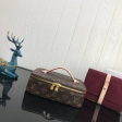 Louis Vuitton Monogram Canvas Travel Nice Jewelry Case M43449 Purple