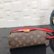 Louis Vuitton Monogram Canvas One Handle M43577 Red