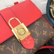 Louis Vuitton Monogram Canvas One Handle M43577 Red