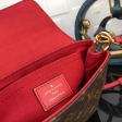 Louis Vuitton Monogram Canvas One Handle M43577 Red