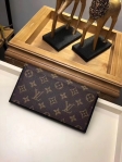 Louis Vuitton Monogram Canvas Flore Wallet M64585 Noir Black