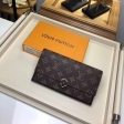 Louis Vuitton Monogram Canvas Flore Wallet M64585 Noir Black