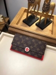 Louis Vuitton Monogram Canvas Flore Wallet M64585 Coquelicot