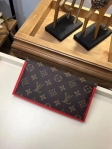 Louis Vuitton Monogram Canvas Flore Wallet M64585 Coquelicot
