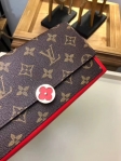 Louis Vuitton Monogram Canvas Flore Wallet M64585 Coquelicot