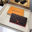Louis Vuitton Monogram Canvas Flore Wallet M64585 Coquelicot
