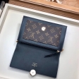 Louis Vuitton Monogram Canvas Flore Chain Wallet M67404 Noir Black