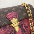 Louis Vuitton Monogram Python leather Victoire Chain Bag N93782