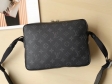 Louis Vuitton Taigarama Outdoor Messenger Bag Men M30233 Noir Black