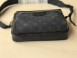 Louis Vuitton Taigarama Outdoor Messenger Bag Men M30233 Noir Black