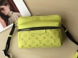 Louis Vuitton Taigarama Outdoor Messenger Bag Men M30239 Jaune Lime Green