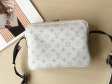 Louis Vuitton Taigarama Outdoor Messenger Bag Men M30243 White Silver