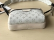 Louis Vuitton Taigarama Outdoor Messenger Bag Men M30243 White Silver