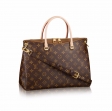 Louis Vuitton Monogram Canvas Pallas Top Handles M40907 Havane