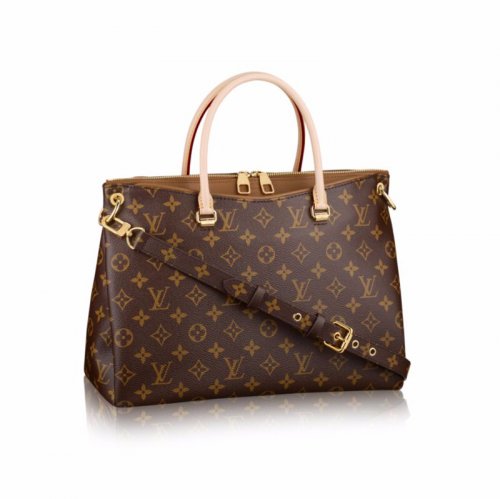 Louis Vuitton Monogram Canvas Pallas Top Handles M40907 Havane