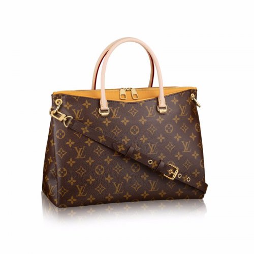 Louis Vuitton Monogram Canvas Pallas Top Handles M40929 Safran