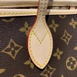 Louis Vuitton Monogram Canvas Neverfull GM Tote M40990 Beige M40157