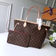 Louis Vuitton Monogram Canvas Neverfull MM tote M40996 Fuchsia