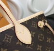 Louis Vuitton Monogram Canvas Neverfull PM tote M41000 Beige M40155