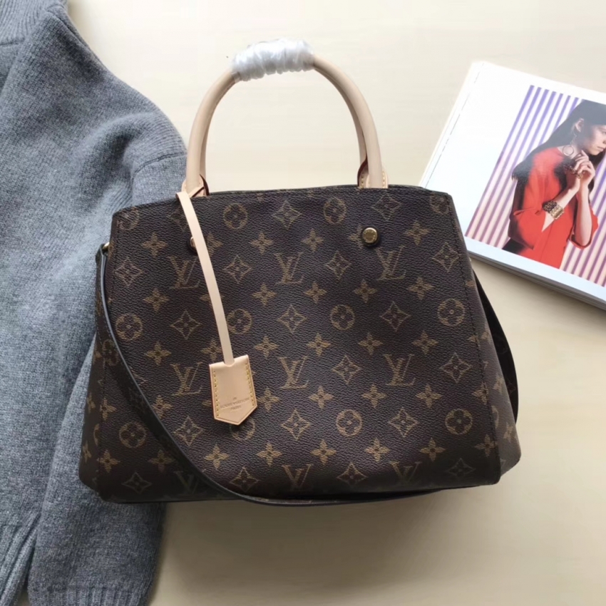 Louis Vuitton Monogram Canvas Montaigne MM M41056