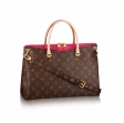 Louis Vuitton Monogram Canvas Pallas Top Handles M41147 Pink