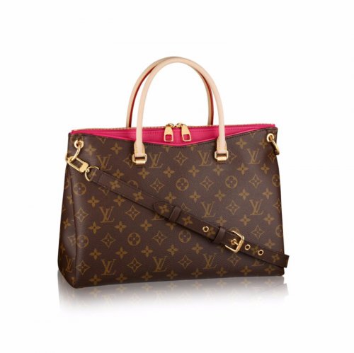 Louis Vuitton Monogram Canvas Pallas Top Handles M41147 Pink