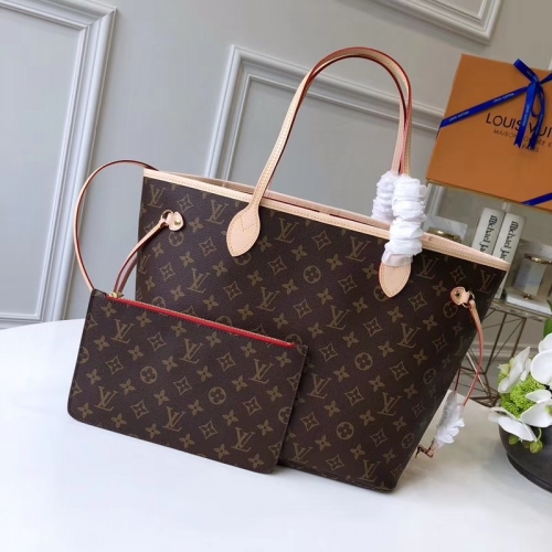 Louis Vuitton Monogram Canvas Neverfull MM tote M41177 Cerise Red Louis Vuitton Monogram Canvas Neverfull MM tote M41177 Cerise Red
