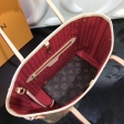 Louis Vuitton Monogram Canvas Neverfull PM tote M41245 Pivoine M41001