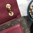 Louis Vuitton Monogram Canvas Victoire Chain Bag M41732 Raisin