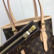 Louis Vuitton Monogram Canvas Compact Petit Bucket City Bag M42238