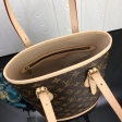 Louis Vuitton Monogram Canvas Compact Petit Bucket City Bag M42238