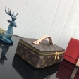 Louis Vuitton Monogram Canvas Travel Nice Jewelry Case M43449 Red