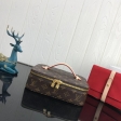 Louis Vuitton Monogram Canvas Travel Nice Jewelry Case M43449 Red