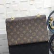 Louis Vuitton Monogram Canvas Victoire Chain Bag M43475 Taupe Glace