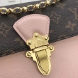 Louis Vuitton Monogram Canvas Victoire Chain Bag M43475 Taupe Glace