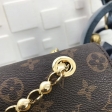 Louis Vuitton Monogram Canvas Victoire Chain Bag M43475 Taupe Glace