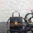 Louis Vuitton Monogram Canvas One Handle M43577 Noir